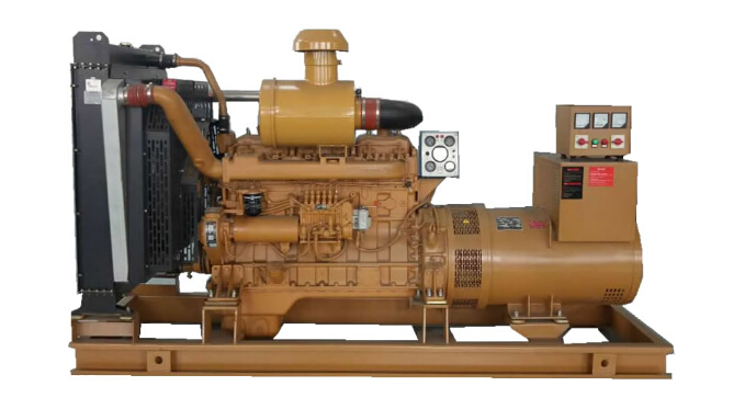 华州上柴250kw大型柴油二手发电机组